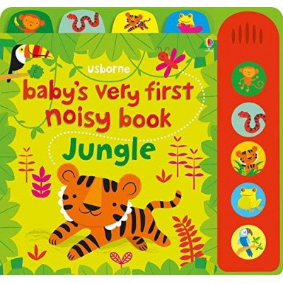 Книга Baby's Very First Noisy Book Jungle (9781474921732)