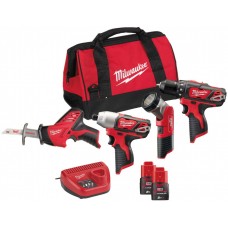 Set Milwaukee M12BPP4A-202B (4933441240)