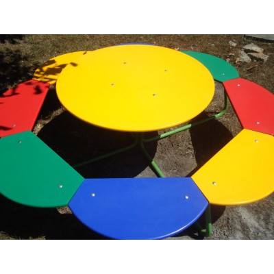 Столик детский Ромашка PlayPark Children's table Chamomile 8pcs