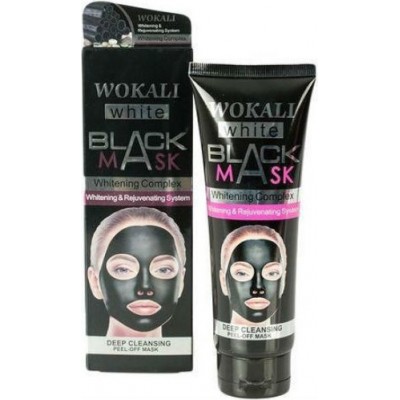 Mască pentru față Wokali Black Mask 130ml (WKL-402)