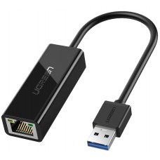 Сетевой адаптер Ugreen USB 3.0 Gigabit Ethernet Adapter Black