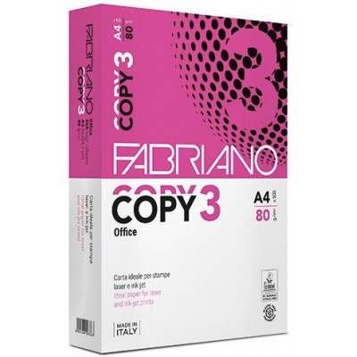 Бумага для печати Fabriano Copy 3 Office А3 80g/m2 500p