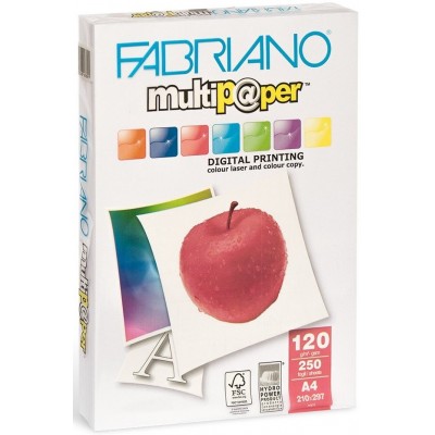 Бумага для печати Fabriano Multipaper А4 120g/m2 250p