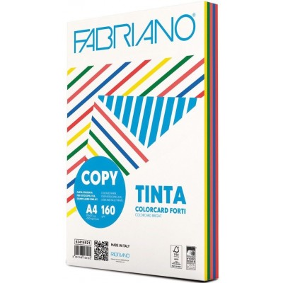 Бумага для печати Fabriano Tinta A4 160g/m2 100p Multicolor