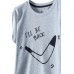 Tricou pentru copii Lincoln & Sharks 2I4013 Gray/Melange 134cm