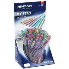 Шариковая ручка Pensan My-Tech 60pcs Multicolor