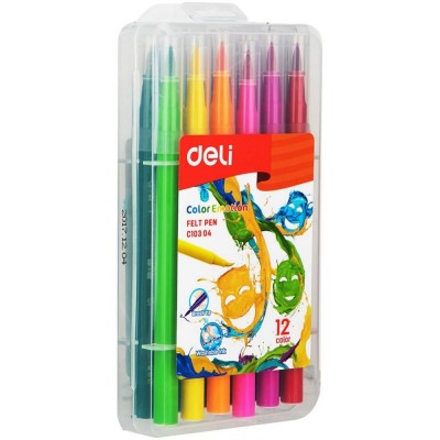 Набор фломастеров Deli Color Emotion 12pcs