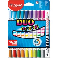 Set carioci Maped Duo 10pcs