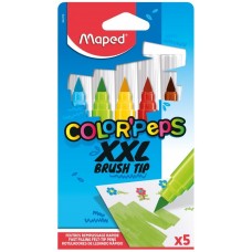 Set carioci Maped XXL Brush Tip 5pcs