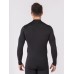 Детская термокофта Joma 101018.100 Black S-M