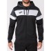 Мужская толстовка Joma 101537.110 Black/Anthracite 2XL