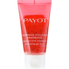 Scrub pentru fața Payot Gommage Douceur Framboise Exfoliating Gel In Oil 50ml