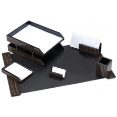 Set pentru birou Delucci Ebony 6pcs