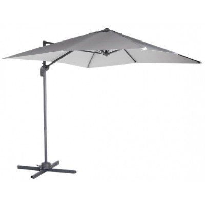 Umbrelă de gradină Gardina Grup Roma 60396 Grey