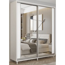 Шкаф-купе Mobildor-Lux Aron 1300 (8681 Alb Briliant) K2