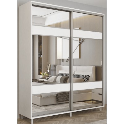 Шкаф-купе Mobildor-Lux Aron 1800 (8681 Alb Briliant) K3