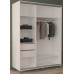 Шкаф-купе Mobildor-Lux Aron 1200 (8681 Alb Briliant) Desen