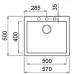Кухонная мойка Teka ForSquare 50.40 TG White