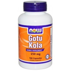 Vitamine NOW Gotu Kola 450mg 100cap