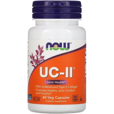 Защита суставов NOW UC-II Type II Collagen 60cap