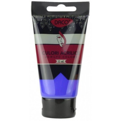 Vopsele de artă Daco Acrylic Ultramarine Blue 75ml (CU375AUL)