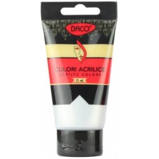 Vopsele de artă Daco Acrylic Silver 75ml (CU375AG)