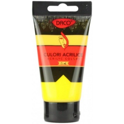 Художественные краски Daco Acrylic Medium Yellow 75ml (CU375GM)