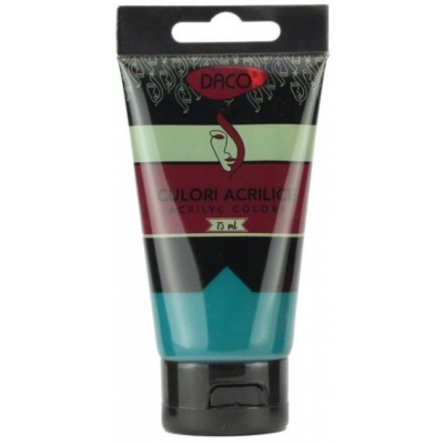 Vopsele de artă Daco Acrylic Turquoise Green 75ml (CU375VT)