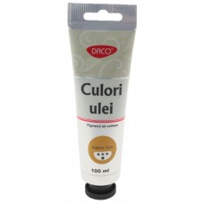 Vopsele de artă Daco Oil Yellow Ocher 100ml (CU4100GO)