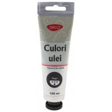 Vopsele de artă Daco Oil Black 100ml (CU4100N)