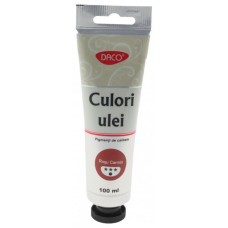 Vopsele de artă Daco Oil Carmine Red 100ml (CU4100RC)