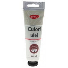 Vopsele de artă Daco Oil Permanent Red 100ml (CU4100RP)