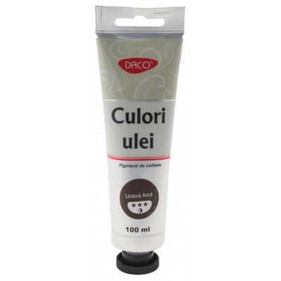 Vopsele de artă Daco Oil Burnt Umber 100ml (CU4100UA)