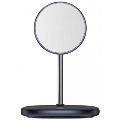 Încărcător Baseus Swan Magnetic Desktop Bracket Wireless Charger Black (WXSW-01)