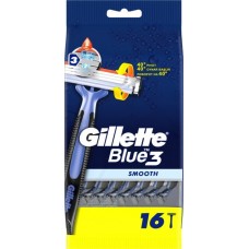 Станки для бритья Gillette Blue 3 Smooth 16psc