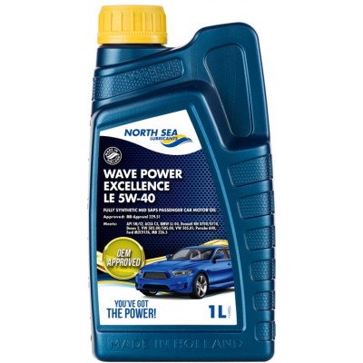 Моторное масло North Sea Lubricants Wave Power Excellence LE 5W-40 1L