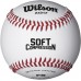 Мяч бейсбольный Wilson Soft Compression (WTA1217B)