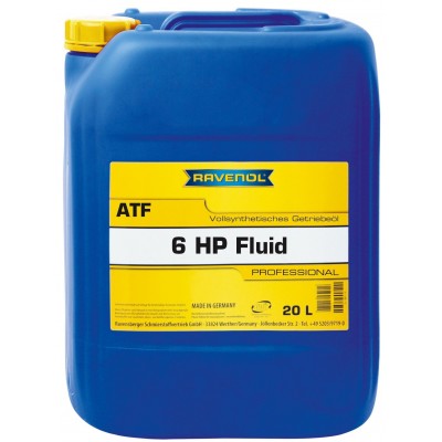 Трансмиссионное масло Ravenol ATF 6 HP Fluid 20L