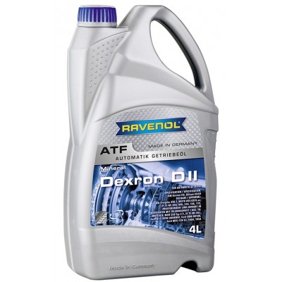 Трансмиссионное масло Ravenol ATF Dexron D II 4L