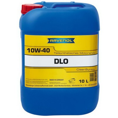 Моторное масло Ravenol DLO 10W-40 10L