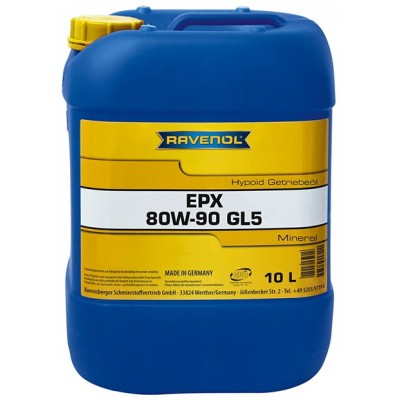 Трансмиссионное масло Ravenol EPX 80W-90 GL-5 10L