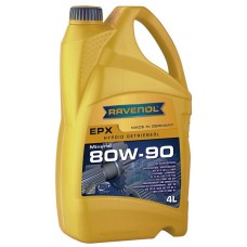 Трансмиссионное масло Ravenol EPX 80W-90 GL-5 4L