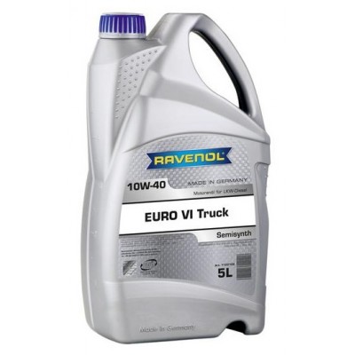 Моторное масло Ravenol EURO VI Truck 10W-40 5L