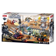 Set de construcție Sluban Atomic Storm Outpost (B0912)