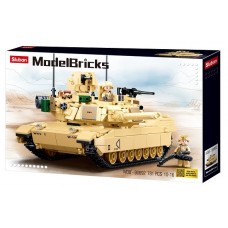 Set de construcție Sluban M1A2 sep v2 Abrams M (B0892)