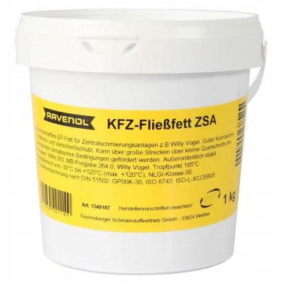 Смазка Ravenol KFZ-Fliessfett ZSA 1kg