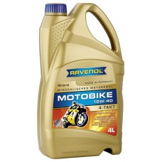 Ulei de motor Ravenol Motobike 4-T Mineral 15W-40 4L