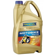 Ulei de motor Ravenol Motobike 4-T Mineral 20W-50 4L