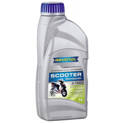 Моторное масло Ravenol Scooter 2-Takl Teilsynth. 1L