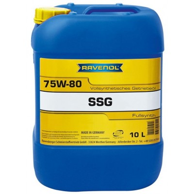 Трансмиссионное масло Ravenol SSG Spec Synt LKW Getriebeoel 75W-80 10L